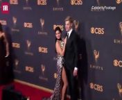 the 2017 Emmys with beau Levi Meaden
