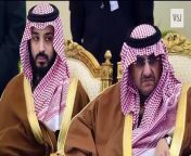 Saudi Arabia&#39;s King Salman has appointed his son, Mohammed bin Salman, as crown prince, replacing his nephew, Mohammed bin Nayef, as first in line to the throne.