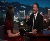 Sandra talks about living on the same block as Jimmy and her time as a high school cheerleader #Kimmel #GameNight #NBAFinals