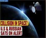In a high-stakes scenario, the US Department of Defense is closely monitoring a collision risk in space involving an American and a Russian satellite. The two satellites in question are NASA&#39;s Thermosphere Ionosphere Mesosphere Energetics and Dynamics (TIMED) mission spacecraft and the Russian Cosmos 2221 satellite.&#60;br/&#62; &#60;br/&#62; #USDepartmentOfDefence #TIMEDSpacecraft #Cosmos2221Satellite #SpaceCollision #TIMEDMission #NASA &#60;br/&#62;~PR.151~ED.103~GR.123~HT.96~