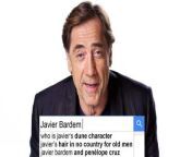 Javier Bardem joins WIRED to answer his most searched questions from Google. Why doesn&#39;t he drive? Where did he meet his wife, Penélope Cruz? How did he feel about his haircut in &#39;No Country For Old Men?&#39; Javier answers all these questions and more!