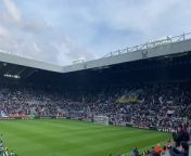 Newcastle United Women walkout against Portsmouth at St James’ Park from women on top