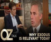 Join Dr. Oz as he chats with Jordan Peterson about his Genesis series and why Exodus is so relevant to us right now. In this video, Jordan Peterson explains how we look at the world through a story, and sometimes, our stories can be disrupted. As long as that story stays intact, we end up where we are planning on going. &#60;br/&#62;&#60;br/&#62;In addition, Jordan Peterson touches upon the significance of Moses being born a slave and then becoming royalty. Find out what that transition means of the patriarch being both and how going from one to the other brings its own challenges.