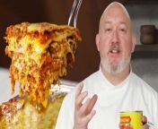 In this edition of Epicurious 101, professional chef and chef instructor Frank Proto demonstrates how to restaurant-quality lasagne at home.