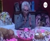 A grandmother in Brazil celebrated her 89th birthday with heartwarming flair and surrounded by her canine pack.