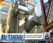 Target ng gobyerno na matapos sa taong 2029 ang Metro Manila Subway Project. Tuloy-tuloy naman daw ang pondo para dito.&#60;br/&#62;&#60;br/&#62;&#60;br/&#62;Balitanghali is the daily noontime newscast of GTV anchored by Raffy Tima and Connie Sison. It airs Mondays to Fridays at 10:30 AM (PHL Time). For more videos from Balitanghali, visit http://www.gmanews.tv/balitanghali.&#60;br/&#62;&#60;br/&#62;#GMAIntegratedNews #KapusoStream&#60;br/&#62;&#60;br/&#62;Breaking news and stories from the Philippines and abroad:&#60;br/&#62;GMA Integrated News Portal: http://www.gmanews.tv&#60;br/&#62;Facebook: http://www.facebook.com/gmanews&#60;br/&#62;TikTok: https://www.tiktok.com/@gmanews&#60;br/&#62;Twitter: http://www.twitter.com/gmanews&#60;br/&#62;Instagram: http://www.instagram.com/gmanews&#60;br/&#62;&#60;br/&#62;GMA Network Kapuso programs on GMA Pinoy TV: https://gmapinoytv.com/subscribe