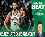 Steve Bulpett is a Senior NBA Columnist for Heavy Sports. Steve joins the show to dissect the Celtics late-game issues, why Tatum could be Boston&#39;s greatest Celtic, and the goals for the C&#39;s down the stretch. Twitter: @SteveBHoop&#60;br/&#62;&#60;br/&#62;&#60;br/&#62;&#60;br/&#62;5:58 Late-game execution still an issue&#60;br/&#62;&#60;br/&#62;11:30 End-of-game struggles blame go to who&#60;br/&#62;&#60;br/&#62;16:42 Tatum could be best Celtic ever&#60;br/&#62;&#60;br/&#62;29:13 Boston needs more adversity&#60;br/&#62;&#60;br/&#62;&#60;br/&#62;&#60;br/&#62;Available for download on iTunes and Spotify on Sunday, March 10th, 2024. Celtics Beat is powered by PrizePicks! Download the app today and use the promo code CLNS for a first deposit match up to &#36;100!