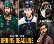 Conor Ryan is joined today by Ty Anderson of 98.5 The Sports Hub to discuss the potential changes that are coming the Bruins&#39; way and what the team might look like on the other side of the impending trade deadline. That, and much more!&#60;br/&#62;&#60;br/&#62;Poke The Bear with Conor Ryan Ep. 208&#60;br/&#62;&#60;br/&#62;This episode is brought to you by PrizePicks! Get in on the excitement with PrizePicks, America’s No. 1 Fantasy Sports App, where you can turn your hoops knowledge into serious cash. Download the app today and use code CLNS for a first deposit match up to &#36;100! Pick more. Pick less. It’s that Easy! Football season may be over, but the action on the floor is heating up. Whether it’s Tournament Season or the fight for playoff homecourt, there’s no shortage of high stakes basketball moments this time of year. Quick withdrawals, easy gameplay and an enormous selection of players and stat types are what make PrizePicks the #1 daily fantasy sports app!&#60;br/&#62;