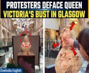 In a brazen act of protest, two activists have been charged after defacing a bust of Queen Victoria at the Kelvingrove Art Gallery and Museum in Glasgow. Sorcha Ni Mhairtin, 30, and Hannah Taylor, 23, both affiliated with the group This Is Rigged, orchestrated the incident as a provocative means to draw attention to the growing cost of living crisis and the escalating issue of food insecurity. &#60;br/&#62; &#60;br/&#62; &#60;br/&#62; #QueenVictoria #KelvingroveArtGallery #Glasgow #GlasgowProtest #ThisIsRigged&#60;br/&#62;~HT.178~PR.151~GR.124~