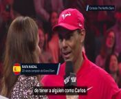 Rafael Nadal jokes that he won’t play Alcaraz many times in his career from sex jokes audio