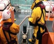 Dover and Dungeness RNLI save a man who had gone overboard