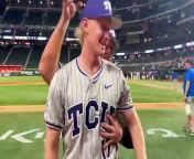 TCU&#39;s Kole Klecker had a stellar outing against Arizona State. The righty racked up 6.0 scoreless innings in a game that would become much more interesting after he ended his day.