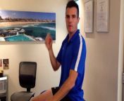 A new exercise for good health and fitness and wellness and healthy lifestyle and fitness and Chin tucks (retraction) for neck pain and spine posture _ Feat. Tim Keeley _ No.40 _ Physio REHAB