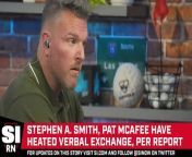 ESPN’s Pat McAfee and Stephen A. Smith, two of the sports network’s biggest television stars, recently engaged in an explosive argument over creative differences