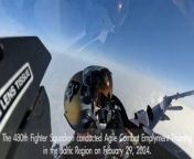 US Military #News -U.S. Air Force F-16 Fighting Falcon pilots from the 480th Fighter Squadron practice fighter maneuver training over Estonia, Feb. 29, 2024. &#60;br/&#62;&#60;br/&#62;After the 100th Air Refueling Wing’s KC-135s provided fuel to 52nd Fighter Wing F-16s, the 480th FS interacted with Estonian Defense Forces and Polish Air Forces on the ground, strengthening the #natoalliances and developing partnerships. #aviation #aircraft &#60;br/&#62;&#60;br/&#62;&#92;