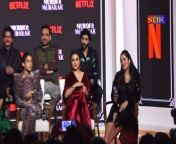 Trailer Launch Of Film Murder Mubarak With Sara Ali Khan&#124; Karishma Kapoor &#124; Pankaj Tripathi &#60;br/&#62;The trailer itself premiered alongside the launch event, so you can watch it now to see Sara Ali Khan, Karishma Kapoor, Pankaj Tripathi, Vijay Varma and the rest of the cast in action.