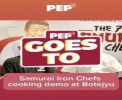Botejyu is having a collab with The 7 Samurai Iron Chefs, and gives the press a taste of authentic ramen and katsudon. Sarap! &#60;br/&#62;&#60;br/&#62;#botejyu #samuraiironchefs #pepgoesto&#60;br/&#62;&#60;br/&#62;Video: Karen AP Caliwara &#60;br/&#62;&#60;br/&#62;Subscribe to our YouTube channel! https://www.youtube.com/@pep_tv&#60;br/&#62;&#60;br/&#62;Know the latest in showbiz at http://www.pep.ph&#60;br/&#62;&#60;br/&#62;Follow us! &#60;br/&#62;Instagram: https://www.instagram.com/pepalerts/ &#60;br/&#62;Facebook: https://www.facebook.com/PEPalerts &#60;br/&#62;Twitter: https://twitter.com/pepalerts&#60;br/&#62;&#60;br/&#62;Visit our DailyMotion channel! https://www.dailymotion.com/PEPalerts&#60;br/&#62;&#60;br/&#62;Join us on Viber: https://bit.ly/PEPonViber&#60;br/&#62;&#60;br/&#62;Watch us on Kumu: pep.ph