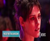 Kristen Stewart Debuts RISKIEST Red Carpet Look Yet in NSFW Bodysuit! _ E! News