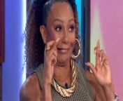 Mel B accidentally revealed a Spice Girl reunion date during her live interview.Source: Loose Women, ITV