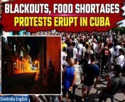 In an uncommon display of dissent, hundreds of people in Santiago, Cuba&#39;s second-largest city, took to the streets in a rare public protest on Sunday. Social media and official reports highlighted the event, prompting Cuban President Miguel Diaz-Canel to appeal for dialogue amidst what he termed as an &#92;