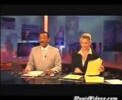 Have you ever wondered what happens during the commercials breaks on the news? Howsabout an awesome hand shake that all of you must try to do. (record it on your webcam and upload it!)