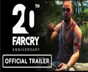 The Far Cry franchise consists of a wide array of Ubisoft-developed first-person open-world games taking players all around the globe to face off against memorable antagonists and great adventure. Take a look at this trailer to reflect on the journey that Far Cry has been on from Far Cry 1 in 2004 to Far Cry 6 in 2021 and to celebrate 20 years of Fary Cry.