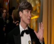 Cillian Murphy shared how his 15-year-old self would have reacted to his Oscars win.Source: Good Morning America, ABC