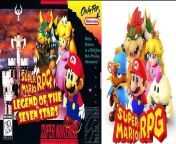 Super Mario RPG 10. Fight Against Monsters\ Normal Battle from banda biaex with aunt in kitchen