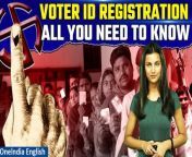 Prepare for the Lok Sabha elections by obtaining your Voter ID. In this comprehensive guide, learn how to apply online or offline, understand the eligibility criteria, and discover the documents required for registration. Don&#39;t miss out on exercising your democratic right. Watch now and ensure your participation in shaping the future of our nation. &#60;br/&#62; &#60;br/&#62;#VoterIDRegistration #VotingRights #LokSabhaElections #LokSabhaElections2024 #LSElections2024 #ElectoralProcess #Oneindia&#60;br/&#62;~HT.99~PR.274~ED.194~