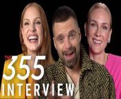 “The 355” stars Sebastian Stan, Jessica Chastain and Diane Kruger discuss their action movie influences, fighting in a dress, their admiration for stunt performers and much, much more in this interview with CinemaBlend’s managing director, Sean O’Connell.