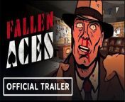 Take a look at the violent, bloody world of Fallen Aces in this trailer for the upcoming crime noir FPS featuring a comic book style and 90s aesthetic. Fallen Aces will be available on PC and episode one is out in spring 2024. The A.C.E.S, watchful guardians of Switchblade City, are being taken down, one by one. Now it&#39;s up to one man, with two fists, to get to the bottom of it all.