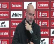 Guardiola on Grealish qualities and importance to team plus Real Madrid&#60;br/&#62;&#60;br/&#62;Etihad campus, Manchester, England