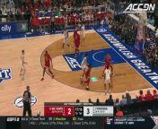 Highlights from the NC State vs. Virginia men&#39;s basketball game in the semifinals of the 2024 ACC Men&#39;s Basketball Tournament courtesy of the ACC Network.
