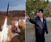 Kim Jong Un witnesses North Korean rocket launcher drillsSource: Reuters