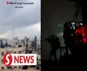 Eyewitness footage captured explosions and continuous gunfire in Gaza City early Monday (March 18) morning, as Israeli troops raided Al Shifa Hospital.&#60;br/&#62;&#60;br/&#62;The hospital was one of the only healthcare facilities that is even partially operational in the north of the territory, and is also housing hundreds of displaced civilians.&#60;br/&#62;&#60;br/&#62;WATCH MORE: https://thestartv.com/c/news&#60;br/&#62;SUBSCRIBE: https://cutt.ly/TheStar&#60;br/&#62;LIKE: https://fb.com/TheStarOnline