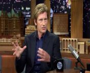 Denis Leary tells Jimmy about the time Rod Stewart chatted with him butt naked backstage at an event.