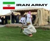 Poor Iran Army Funny Dance from omegle teen shoked