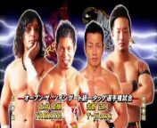DRAGON GATE OPEN THE TWIN GATE TITLES 2015&#60;br/&#62;FULL MATCH