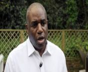 Shadow Foreign Secretary David Lammy has called on the government to impose further sanctions on Iran following it&#39;s attack on Israel. &#60;br/&#62; Report by Etemadil. Like us on Facebook at http://www.facebook.com/itn and follow us on Twitter at http://twitter.com/itn