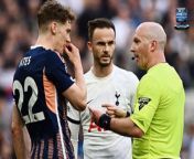Roy Keane and Jamie Redknapp criticized Nottingham Forest midfielder Ryan Yates for going down too easily following a clash with Tottenham&#39;s James Maddison. &#60;br/&#62;&#60;br/&#62;Many fans believe that Maddison was fortunate not to be sent off after he appeared to punch Yates.&#60;br/&#62;&#60;br/&#62;The incident occurred in the closing stages of the first half, with Maddison making contact with Yates on the edge of the penalty area.&#60;br/&#62;&#60;br/&#62;Yates, who fell to the floor, was subsequently seen complaining to referee Simon Hooper. &#60;br/&#62;&#60;br/&#62;VAR assessed the incident but Maddison escaped punishment, with Hooper speaking to both players before the action got back underway.&#60;br/&#62;&#60;br/&#62;Redknapp suggested Yates was to blame for the incident. Speaking on Sky Sports, he said: &#39;It&#39;s not a lot. Yates is like that, he tries to get into players&#39; faces, a bit like Gascoigne and Vinnie Jones many years ago.&#39; &#60;br/&#62;&#60;br/&#62;Keane, who previously worked with Yates at Forest, stated that the 26-year-old went down too easily.&#60;br/&#62;&#60;br/&#62;Keane said: &#39;I worked with Yates at Forest, really nice kid, but every week somebody touches him he goes down. He goes down far too easily. For such a decent lad he needs to cut that out of his game.&#39;&#60;br/&#62;&#60;br/&#62;One Forest supporter was especially livid at the fact that Maddison wasn&#39;t dismissed.&#60;br/&#62;&#60;br/&#62;They wrote: &#39;Can someone PLEASE tell me what on earth James Maddison is still doing on the pitch???? He has PUNCHED Yates???&#39;. &#60;br/&#62;&#60;br/&#62;Another user wrote: &#39;Maddison just allowed to punch Yates in the stomach?&#39;.&#60;br/&#62;&#60;br/&#62;In addition, another user stressed that Maddison should have been punished following a VAR check.&#60;br/&#62;&#60;br/&#62;They wrote: &#39;How&#39;s VAR watching Maddison punch Yates and doing nothing ffs&#39;.&#60;br/&#62;&#60;br/&#62;There was further criticism of VAR, with one user writing: &#39;Maddison just punched Yates and VAR does nothing&#39;.&#60;br/&#62;&#60;br/&#62;The decision to not punish Maddison was also described as &#39;unbelievable&#39;, as one user wrote: &#39;James Maddison punching Ryan Yates in the stomach. VAR cleared it. Unbelievable.&#60;br/&#62;&#60;br/&#62;Maddison remained on the pitch until he was substituted in the 76th minute. &#60;br/&#62;&#60;br/&#62;Tottenham, who won 3-1 against Forest, took the lead through Murillo before the visitors equalized courtesy of Chris Wood.&#60;br/&#62;&#60;br/&#62;Micky van de Ven restored Tottenham&#39;s lead before Pedro Porro made it 3-1. Ryan Yates,James Maddison,Nottingham Forest,Tottenham,Roy Keane,Jamie Redknapp,VAR,punching incident,criticism,football fans,Fans are convinced,star,punching,midfielder,criticise,down too easily,Nottingham Forest midfielder