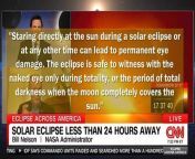 It could be very dangerous to look into sky during the solar eclipse without protective glasses. Spread the word. &#60;br/&#62;&#60;br/&#62;More info: https://www.nydailynews.com/2024/04/07/looking-at-a-solar-eclipse-can-be-dangerous-without-eclipse-glasses-heres-what-to-know/