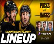 Joe Haggerty is joined today by Conor Ryan of Boston. com and Steve Conroy of the Boston Herald to look ahead to the playoffs and predict what the Bruins&#39; lineup will look like, how Pat Maroon will slot in, how injuries could affect the team, and how the goalie tandem will be used. That, and much more!&#60;br/&#62;&#60;br/&#62;&#60;br/&#62;&#60;br/&#62;&#60;br/&#62;&#60;br/&#62;﻿This episode of the Pucks with Haggs Podcast is brought to you by PrizePicks! Get in on the excitement with PrizePicks, America’s No. 1 Fantasy Sports App, where you can turn your hoops knowledge into serious cash. Download the app today and use code CLNS for a first deposit match up to &#36;100! Pick more. Pick less. It’s that Easy! Football season may be over, but the action on the floor is heating up. Whether it’s Tournament Season or the fight for playoff homecourt, there’s no shortage of high stakes basketball moments this time of year. Quick withdrawals, easy gameplay and an enormous selection of players and stat types are what make PrizePicks the #1 daily fantasy sports app!
