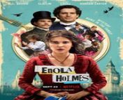 Enola Holmes is a 2020 mystery film starring Millie Bobby Brown as the title character, the teenage sister of the already famous Victorian-era detective Sherlock Holmes. The film is directed by Harry Bradbeer from a screenplay by Jack Thorne that adapts the first novel in The Enola Holmes Mysteries series by Nancy Springer. In the film, Enola travels to London to find her missing mother but ends up on a thrilling adventure, pairing up with a runaway lord as they attempt to solve a mystery that threatens the entire country. In addition to Brown, the film also stars Sam Claflin, Henry Cavill, and Helena Bonham Carter.
