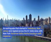 In January, New Yorkers felt what was — at the time — its strongest quake in over two decades.&#60;br/&#62;&#60;br/&#62;The rare occurence of earthquakes in the NYC tri-state area had some wondering whether it was something else entirely.