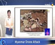 Myanmar’s anti-junta forces are calling their drone attack on military targets in the country’s capital of Naypyitaw a &#92;