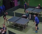 Members of St Austell Table Tennis Club in action