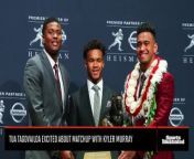 Tua Tagovailoa Excited About Matchup With QB Kyler Murray from brondong tua seksi