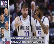 The Mavs play the Pistons tonight and the Thunder on Sunday to close out the regular season. With their playoff opponent set and only a small chance of securing home court advantage, should Luka &amp; Kyrie rest for these games? K&amp;C discuss in the video above.