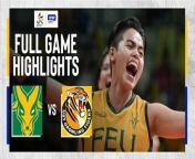 UAAP Game Highlights: FEU takes revenge on UST, gets Final Four slot from four ali song