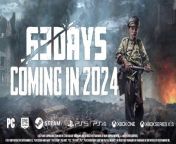 63 Days – Warsaw Uprising Action-Strategy Game Announced for 2024. &#60;br/&#62;I&#39;m a part of the first generation born into a free Poland, after 123 years of foreign occupation. The outbreak of WWII stripped me of my family, home, and future. We&#39;re angry, tired, but united. We&#39;re itching to do something, to regain some measure of control over our lives. My companions and I feel like we have only one choice: to get revenge and win back independence for our city and nation, or die trying.&#60;br/&#62;&#60;br/&#62;The odds are overwhelmingly against us. We&#39;re like brothers and sisters, emboldened by our fighting spirit, relying on our wits, stealth and teamwork. But will it all be enough?&#60;br/&#62;&#60;br/&#62;63 Days is about brotherhood and the fight to regain independence against overwhelming odds in the 1944 occupied Warsaw, Poland. Despite its setting, it’s a universal story, showcasing the human cost of war from the standpoint of regular people, whose lives got uprooted with the outbreak of war.&#60;br/&#62;&#60;br/&#62;It’s an isometric real-time tactics game that follows in the footsteps of Destructive Creations’ previous release, War Mongrels, building upon its gameplay mechanics. Anyone looking to scratch that tactical itch playing a proven formula with quality graphics, fresh gameplay elements, and music produced by the legendary Adam Skorupa, can already try the closed demo version of the game by registering here. An open, expanded public demo will also be available in a few weeks.&#60;br/&#62;&#60;br/&#62;63 Days is planned for full simultaneous release in 2024 on PC (Steam, Epic Games Store), PlayStation5, PlayStation 4, as well as Xbox Series X&#124;S and Xbox One.&#60;br/&#62;&#60;br/&#62;JOIN THE XBOXVIEWTV COMMUNITY&#60;br/&#62;Twitter ► https://twitter.com/xboxviewtv&#60;br/&#62;Facebook ► https://facebook.com/xboxviewtv&#60;br/&#62;YouTube ► http://www.youtube.com/xboxviewtv&#60;br/&#62;Dailymotion ► https://dailymotion.com/xboxviewtv&#60;br/&#62;Twitch ► https://twitch.tv/xboxviewtv&#60;br/&#62;Website ► https://xboxviewtv.com&#60;br/&#62;&#60;br/&#62;Note: The #63DAYS #Trailer is courtesy of Destructive Creations. All Rights Reserved. The https://amzo.in are with a purchase nothing changes for you, but you support our work. #XboxViewTV publishes game news and about Xbox and PC games and hardware.